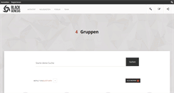 Desktop Screenshot of black-genesis.de